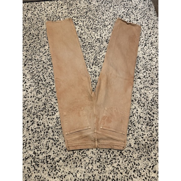 Women's Abercrombie Fitch The 90s Relaxed Jean High Rise Light Brown Size 30/10 - Picture 6 of 7